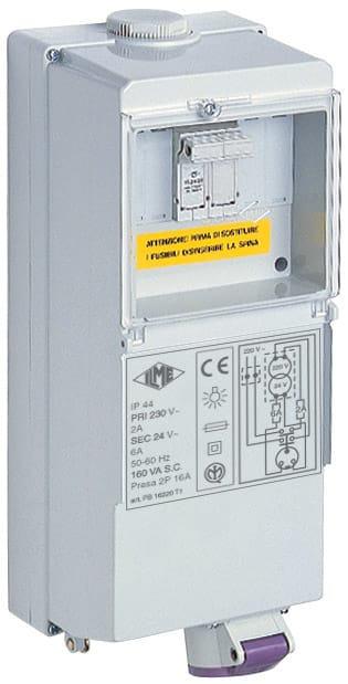 I.L.M.E. - TRASF.220/24+1 PR.2P 16A PB 16220 T1