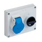 I.L.M.E. - PR+INT.220V 16A 3P QUADRO SQ 1663