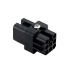 I.L.M.E. - FRUTTO PRESA 7 POLI NERO CDF 07 N