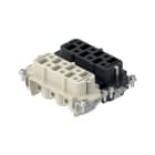 I.L.M.E. - FRUTTO PRESA 6 POLI NERO CPF 06 N