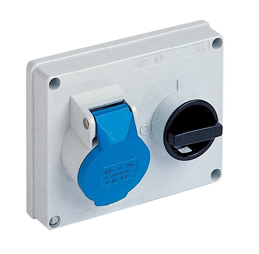 I.L.M.E. - PR+INT.110V 16A 3P QUADRO