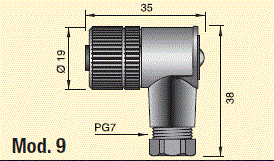 AECO - MOD.9 M12 A CABLARE