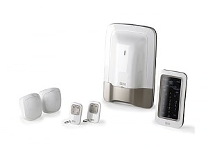 DELTA DORE - Pack Tyxal+ allarme preconfigurato: 1 centrale + 1 tastiera touch + 2 IR + 2 telecomandi