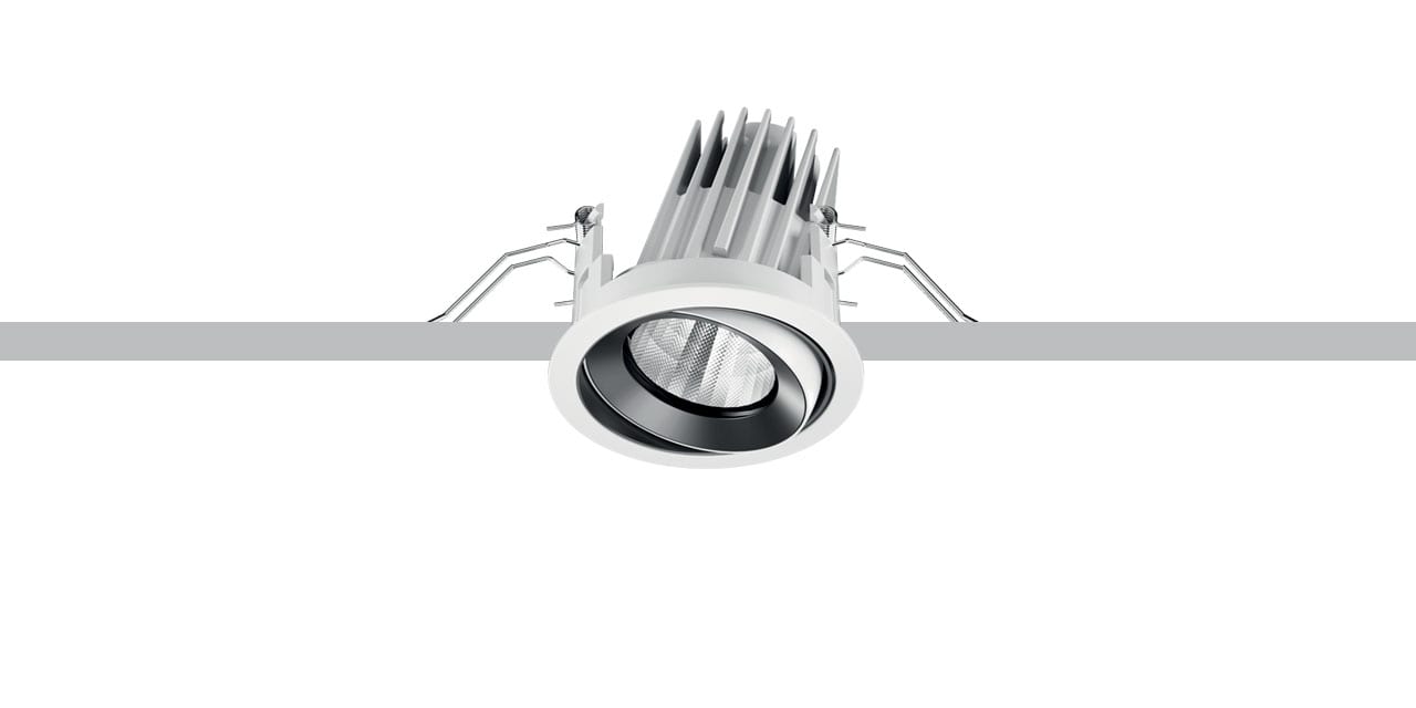 IGUZZINI ILLUMINAZIONE - LASER D=75 ORIEN.FRAM.LED WARM 3000K FLO