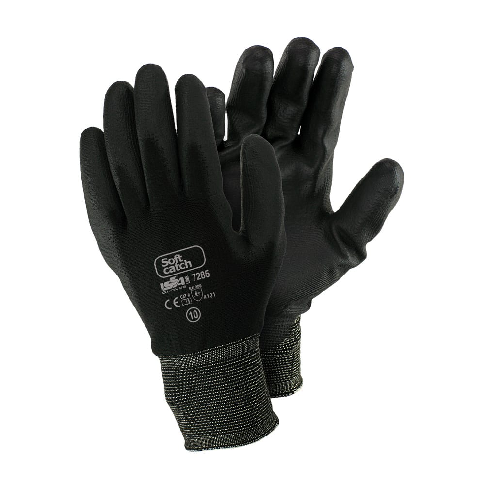 INDUSTRIAL STARTER - GUANTO MAGLIA NYLON POLIURETANO NERO