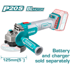 INECO - SMER ANGOLARE BL 20V 125MM CM