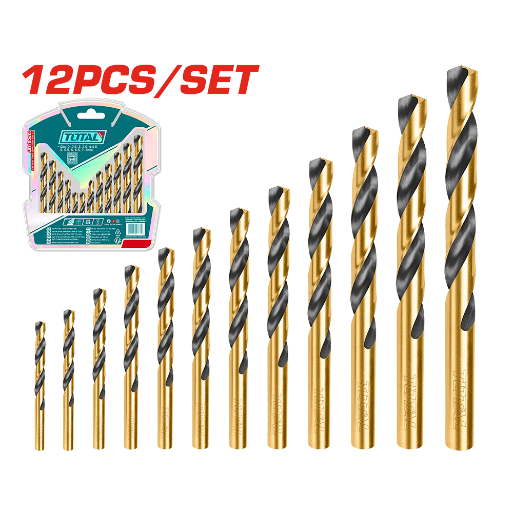 INECO - SET 12 PUNTE X METALLO IN HSS