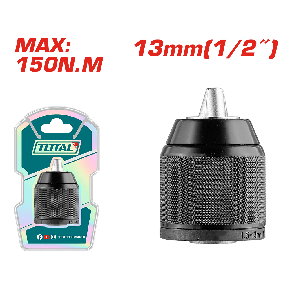 INECO - MANDRINO PERC.SENZA CHIAVE13MM