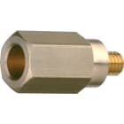 INTERCABLE TOOLS - Inserto femmina girevole D8-M6 per collegamento messa a terra morsettiere