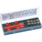 INTERCABLE TOOLS - Set adattatori D8 morsetti isolati 2P 13/17/19/D6L