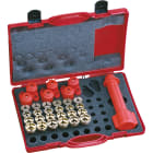 INTERCABLE TOOLS - Set adattatori D8 morsetti isolati 4P 13/17/19/D6L