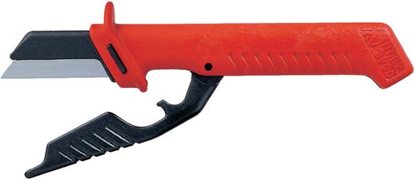 INTERCABLE TOOLS - COLTELLO CON LAMA A TRAPEZIO CAMBIABILE