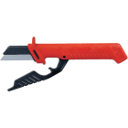 INTERCABLE TOOLS - COLTELLO CON LAMA A TRAPEZIO CAMBIABILE