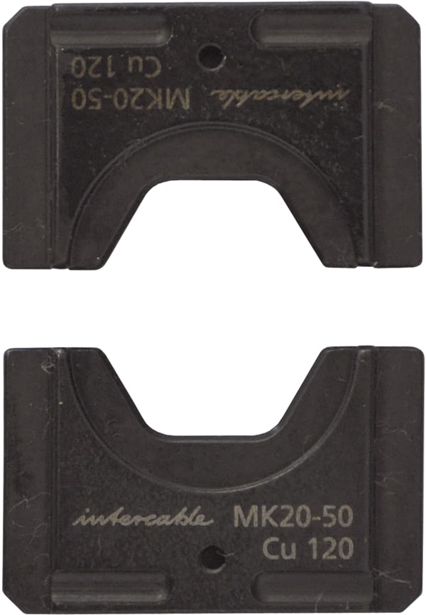 INTERCABLE TOOLS - Matrici esagonali terminali MT Cu 25mmq per utensili 50 kN