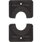 INTERCABLE TOOLS - Matrici ovali per derivazioni a C 10mmq utensili 45 kN