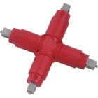 INTERCABLE TOOLS - KREUZSCHLUSSEL 4X3/8 AUFNAHMEVIERKANT