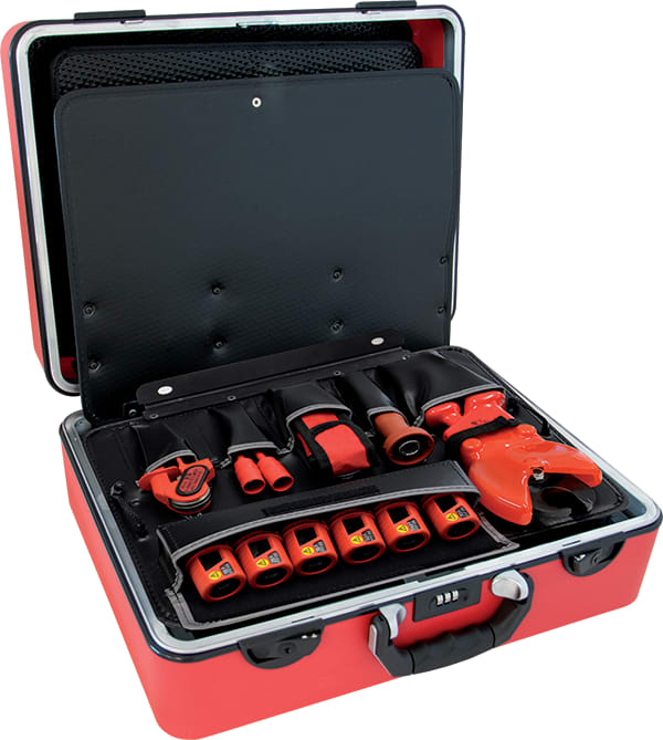 INTERCABLE TOOLS - Valigia utensili isolati 1000V per lavori sotto tensione e su linee BT