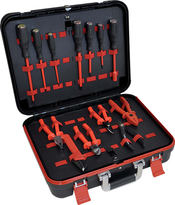 INTERCABLE TOOLS - Valigia utensili isolati 1000V per sostituzione contatori
