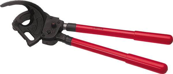 INTERCABLE TOOLS - Tranciacavi manuale isolato 1000V cremagliera D80