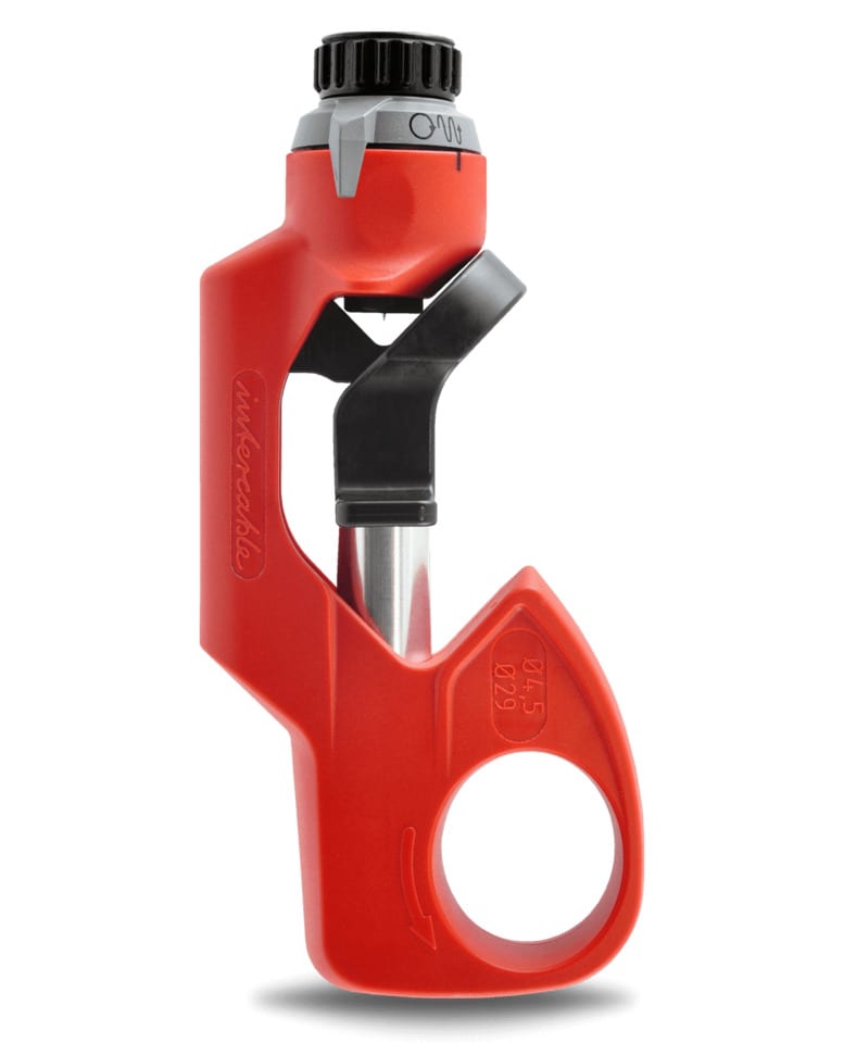 INTERCABLE TOOLS - Sguainacavo universale con serraggio rapido a molla per cavi con Ø esterno da 4,5 - 29mm