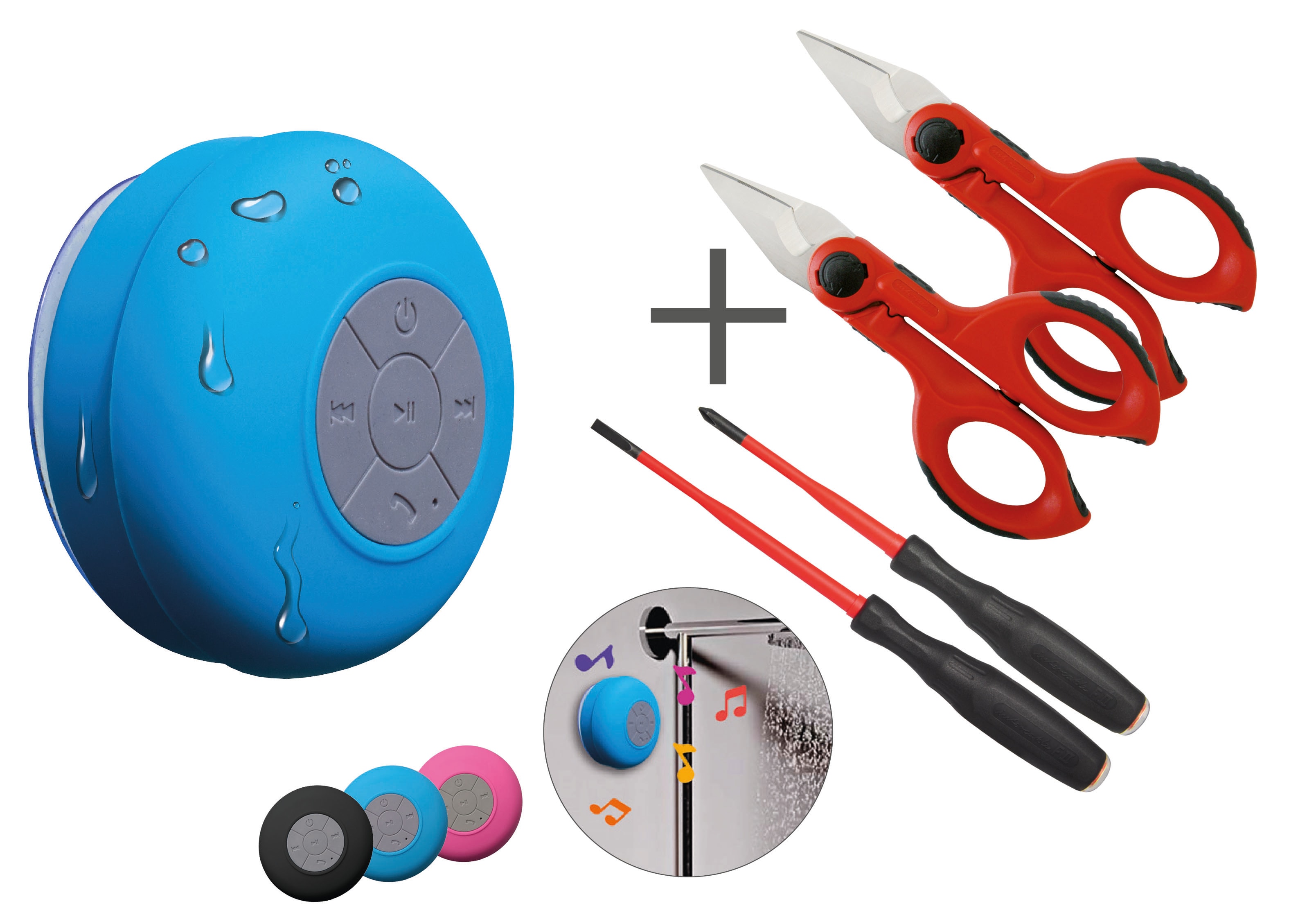 INTERCABLE TOOLS - SET 2 FORBICI F1 CON SAFETYBOX E 2 GIRAV