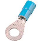 INTERCABLE TOOLS - Terminale isolato antivibrante PA 6.6 blu occhiello foro D8mm