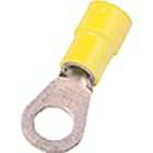 INTERCABLE TOOLS - Terminale isolato antivibrante PA 6.6 giallo occhiello foro D8mm GOR-M8A
