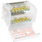 INTERCABLE TOOLS - Morsetto di distribuzione bipolare 8 Moduli 125 A MDB35-8M