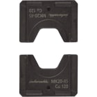 INTERCABLE TOOLS - Matrici esagonali DIN K12 Cu 35mmq per utensili 45 kN