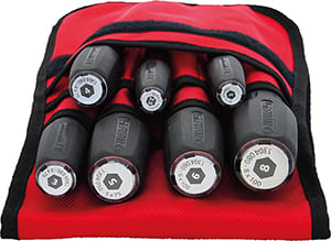 INTERCABLE TOOLS - Set giraviti isolati 1000V con chiavi maschio esagonali FUTUR II marsupio