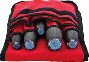 INTERCABLE TOOLS - Set giraviti isolati 1000V con impronta TORX FUTUR II marsupio