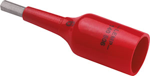 INTERCABLE TOOLS - Inserto maschio esagonale 10x6