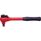 INTERCABLE TOOLS - Cricchetto reversibile attacco A10 (3/8") componibile isolato 1000V