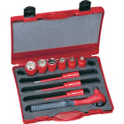 INTERCABLE TOOLS - Set utensili componibili Base Cricchetto 10 (3/8") isolati 1000V
