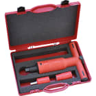 INTERCABLE TOOLS - Set chiave dinamometrica a T (20 Nm) 3/8" isolati 1000V