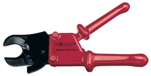 INTERCABLE TOOLS - Cesoia manuale a cremagliera per cord Cu/Al D32