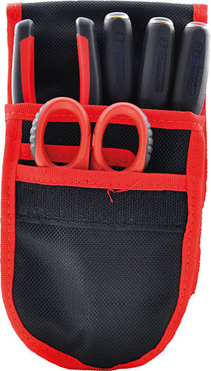 INTERCABLE TOOLS - Marsupietto "EuroMario Maxi" nero con utensili 19132