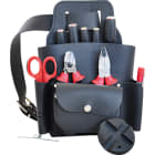 INTERCABLE TOOLS - Borsa da cintura in cuoio con utensili