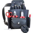 INTERCABLE TOOLS - Borsa da cintura in cuoio con utensili