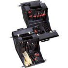 INTERCABLE TOOLS - Valigia in cuoio "EuroTop" con utensili