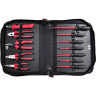 INTERCABLE TOOLS - Valigetta "EuroNorm" nera con utensili