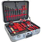 INTERCABLE TOOLS - Valigia in alluminio "Alu" con utensili