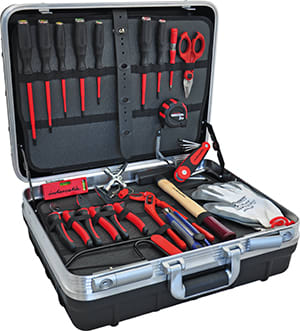 INTERCABLE TOOLS - Valigia in resina " New Professional" con utensili
