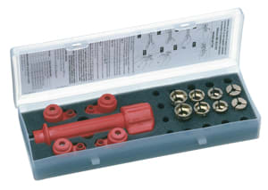 INTERCABLE TOOLS - Set adattatori D8 morsetti isolati 1P 13/17/19/D6