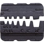 INTERCABLE TOOLS - MATRICE PER TUBETTI TERMINALI 0,5-2,5-4-