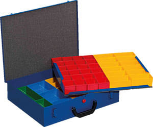 INTERCABLE TOOLS - Valigetta per minuteria EuroPlus Metall 44-59