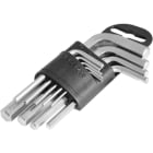 INTERCABLE TOOLS - SET CHIAVI MASCHIO ESAGONALI 9 PZ.