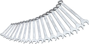 INTERCABLE TOOLS - Chiavi combinate 6-22mm 17 pezzi