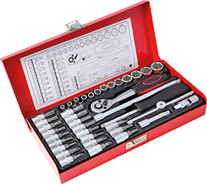 INTERCABLE TOOLS - Assortimento chiavi a bussola 39 pz