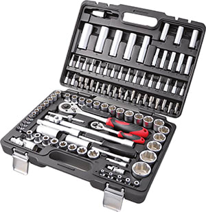INTERCABLE TOOLS - Assortimento chiavi a bussola 108 pz
